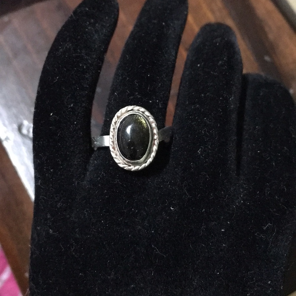 Serling Silver Ring - image 5